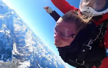 Tandemový seskok padákem v Rakousku: Zell am See