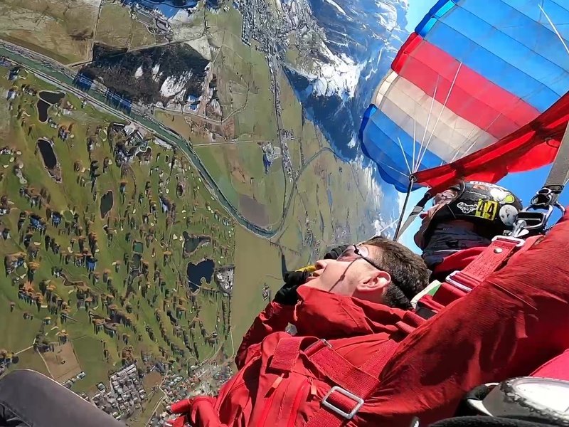 Tandemový seskok padákem v Rakousku: Zell am See