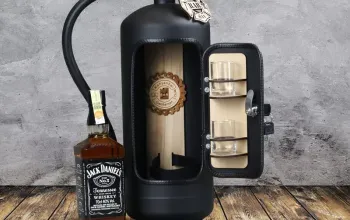Hasicí bar s láhví alkoholu: 5 druhů, celá ČR