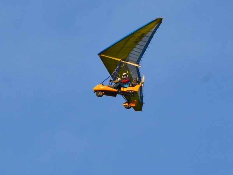 Pilotem motorového rogala na zkoušku