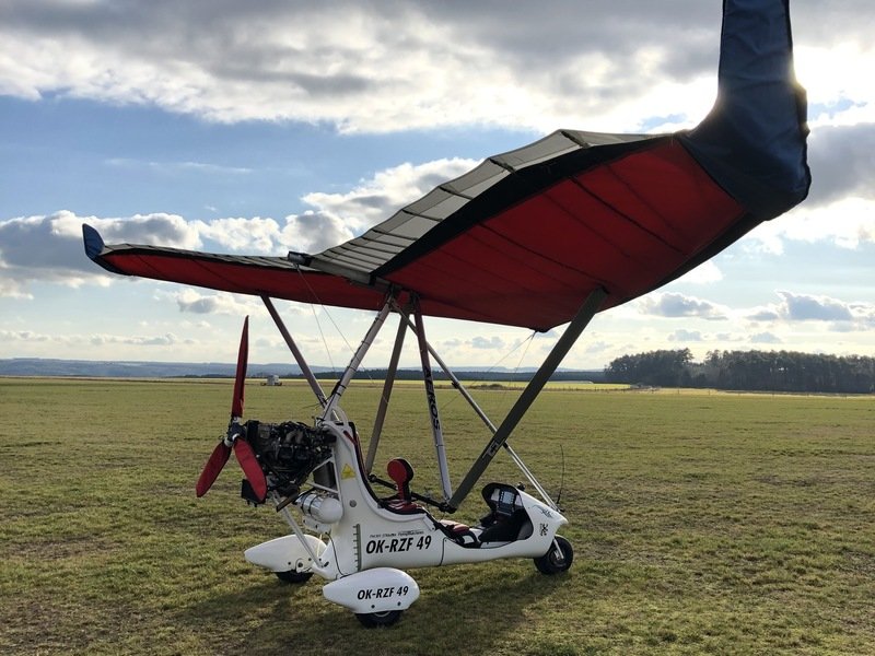 Pilotem motorového rogala na zkoušku