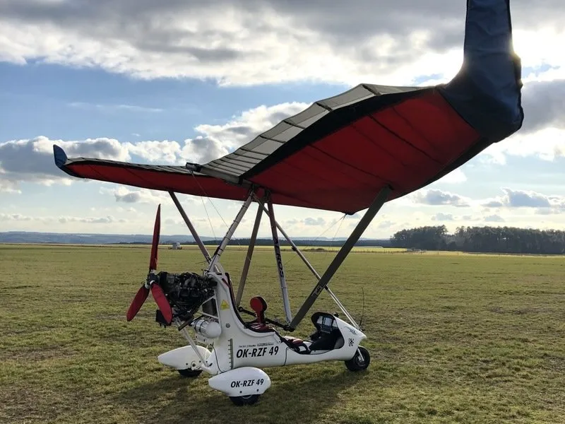 Pilotem motorového rogala na zkoušku