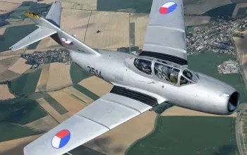 Let unikátní českou stíhačkou MiG-15: Hradec Králové