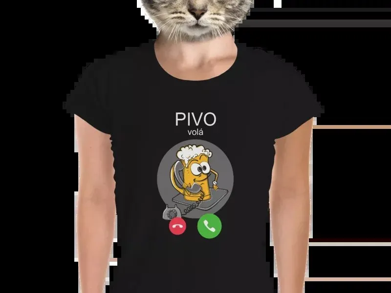 Vtipné tričko Bastard: Pivo volá