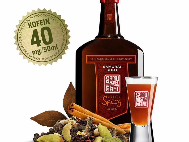 Sada čajů Samurai Shot: 3 příchutě