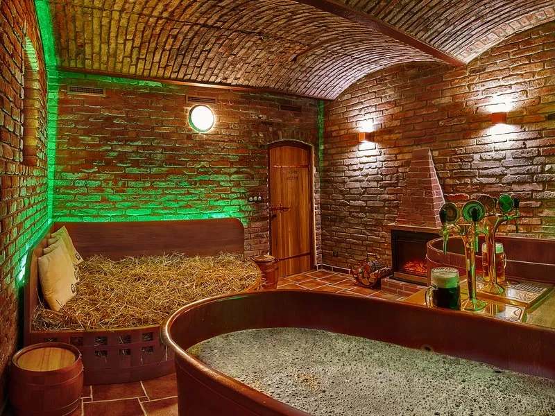 Relaxační pivní koupel pro milovníky piva