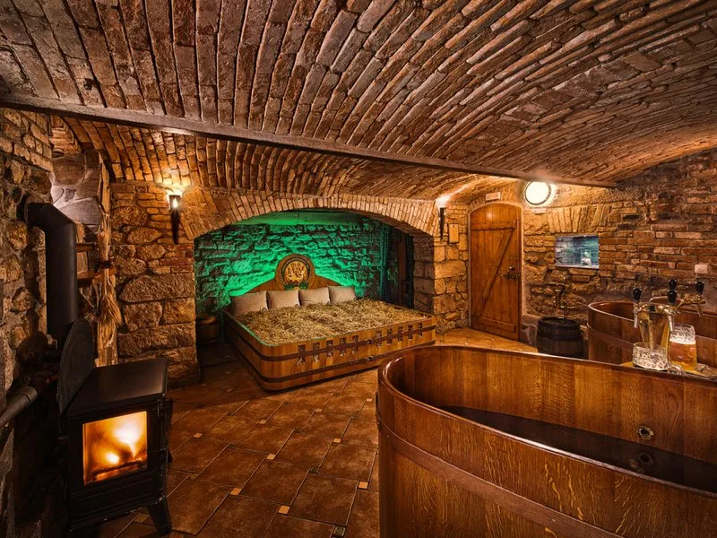 Relaxační pivní koupel pro milovníky piva