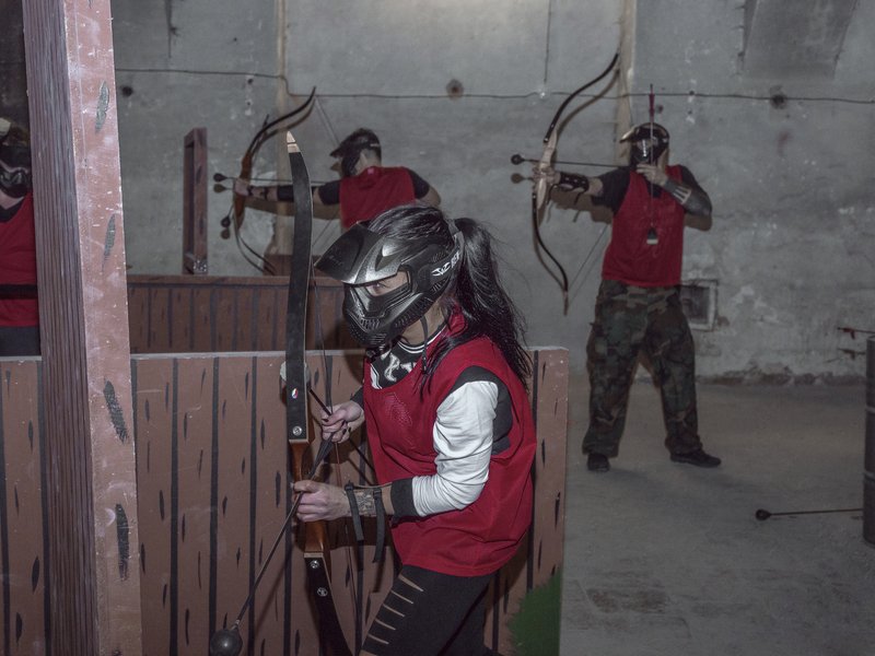Archery- paintball s lukem