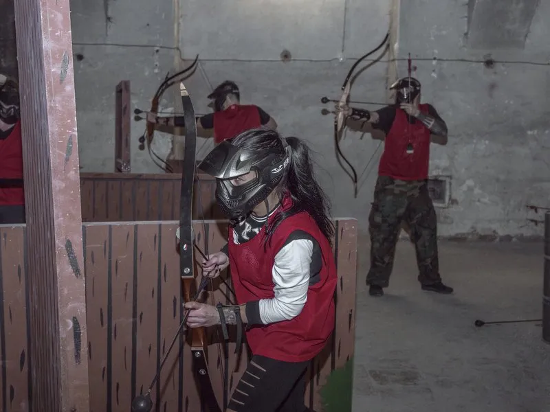 Archery- paintball s lukem