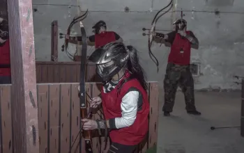 Archery- paintball s lukem