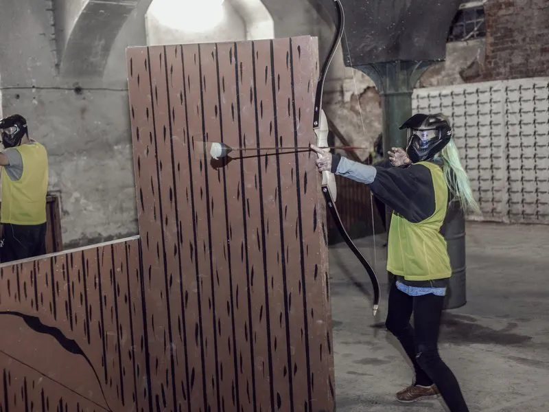 Archery- paintball s lukem