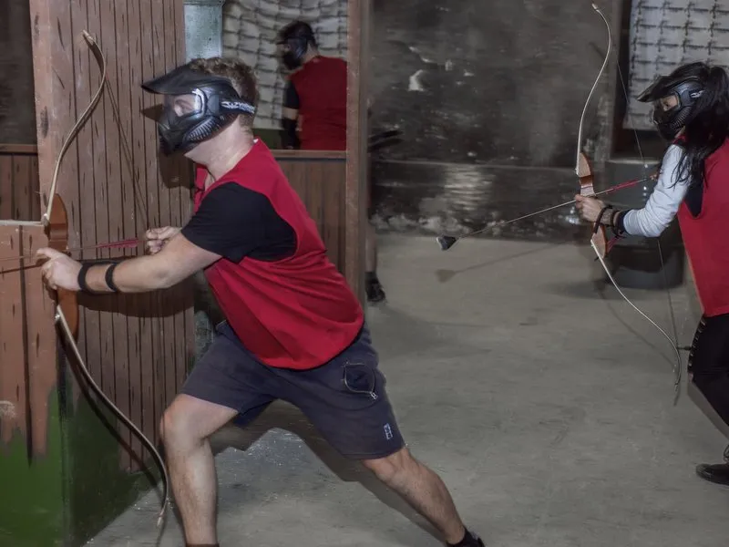 Archery- paintball s lukem