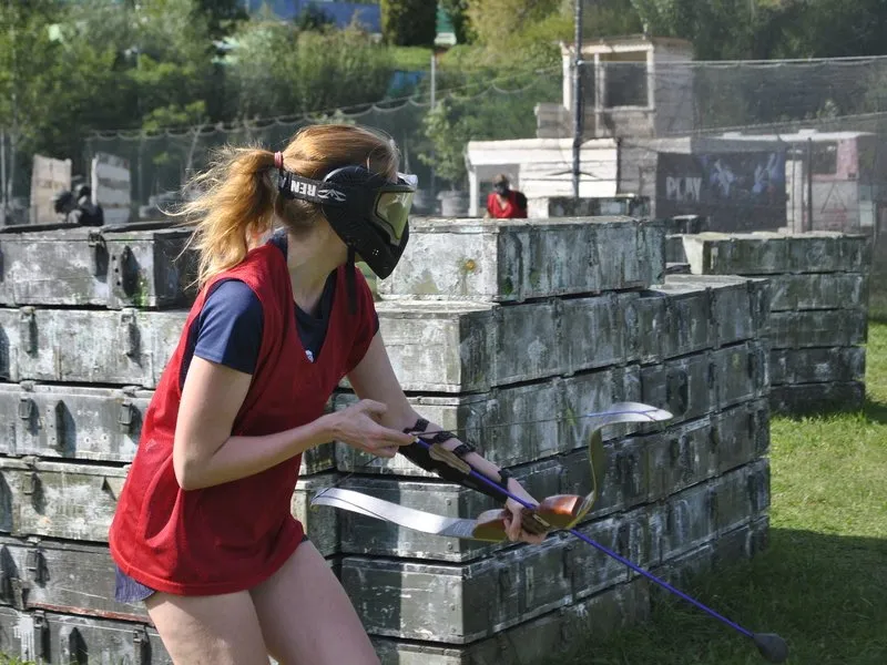 Archery- paintball s lukem