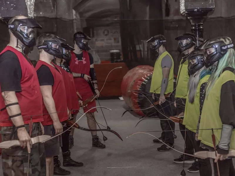 Archery- paintball s lukem