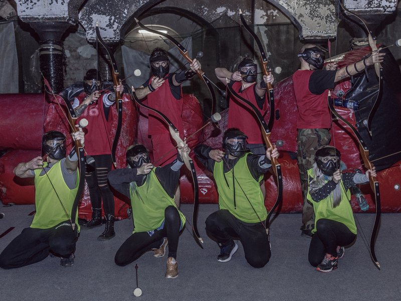Archery- paintball s lukem