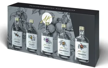 Dárkové balení luxusních ovocných pálenek: 5×0,05 l