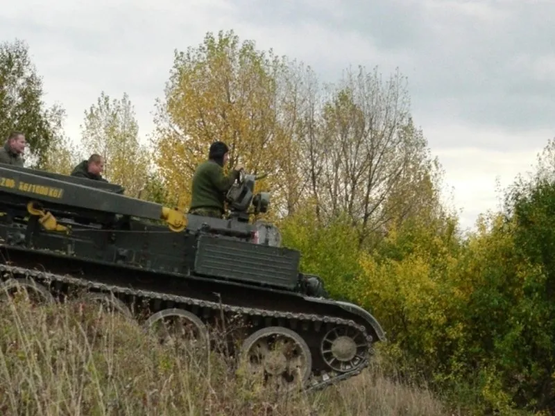 Jízda v tanku VT 55