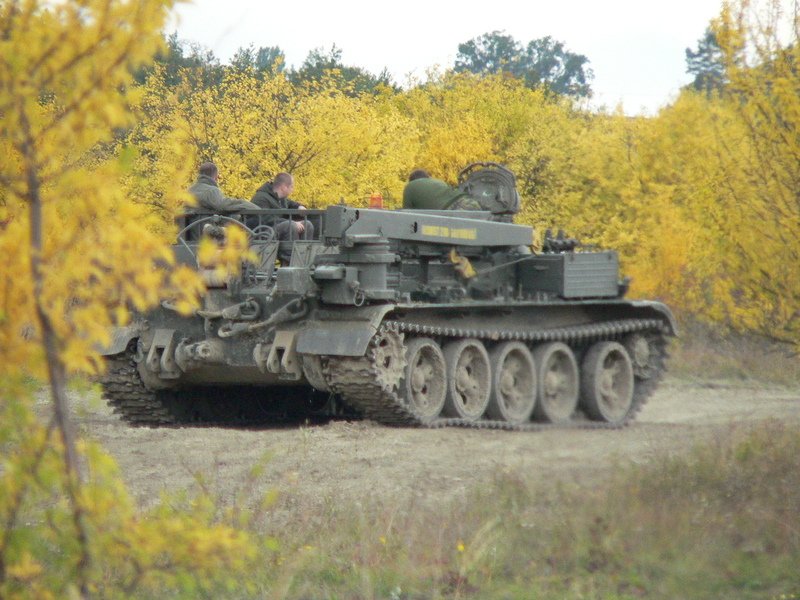 Jízda v tanku VT 55