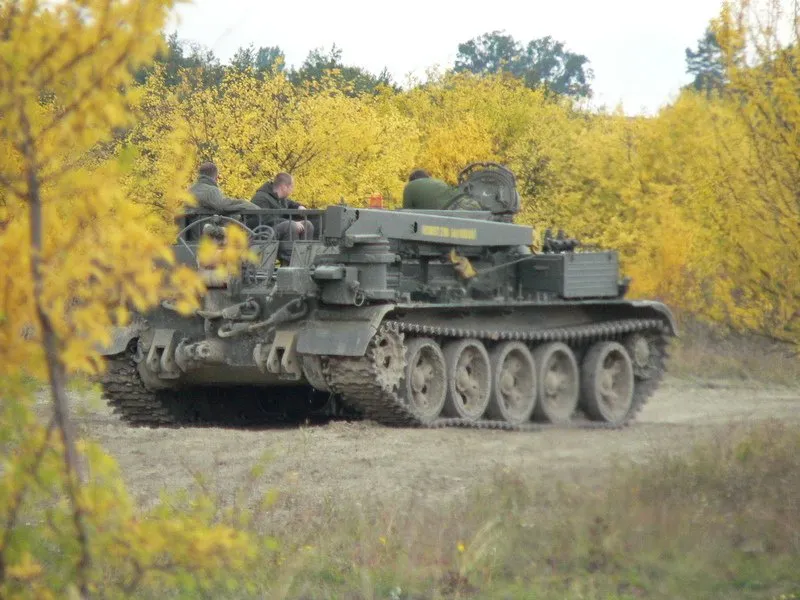 Jízda v tanku VT 55