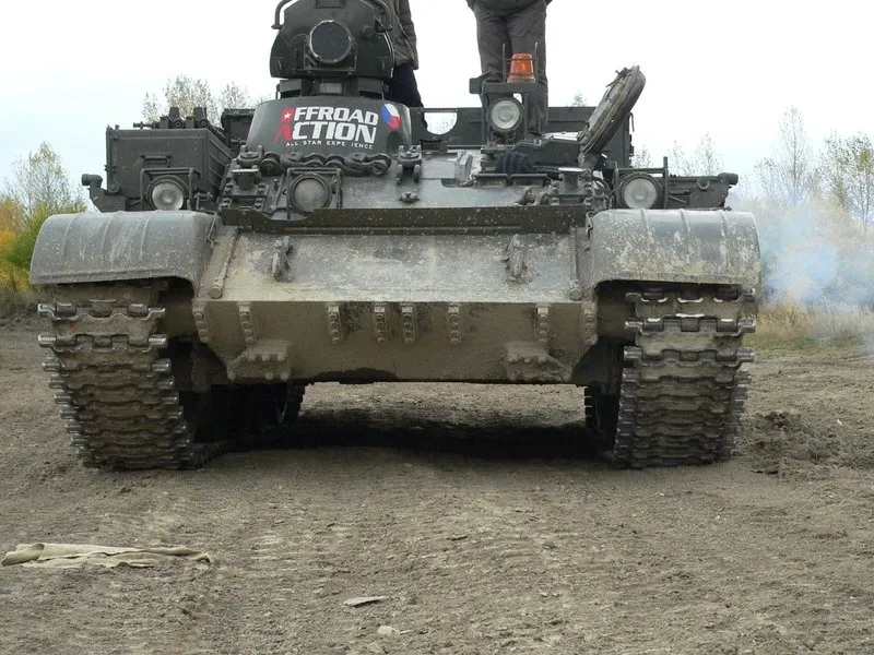 Jízda v tanku VT 55
