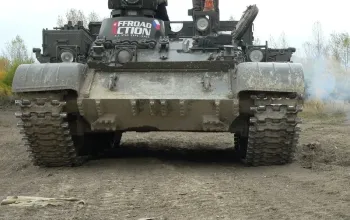 Jízda v tanku VT 55