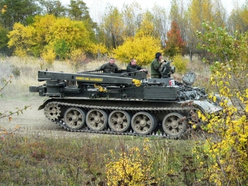 Jízda v tanku VT 55