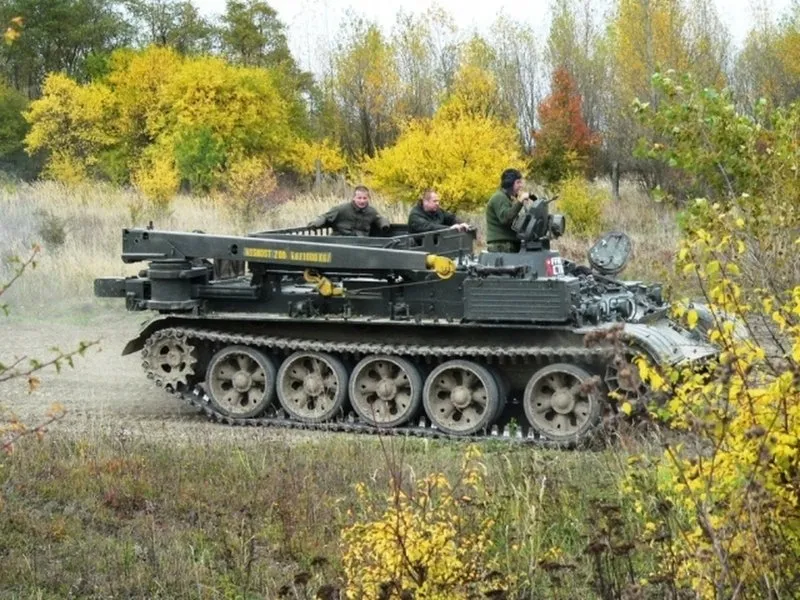 Jízda v tanku VT 55