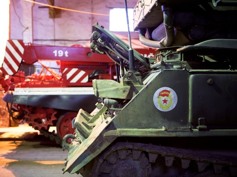 Jízda v tanku VT 55