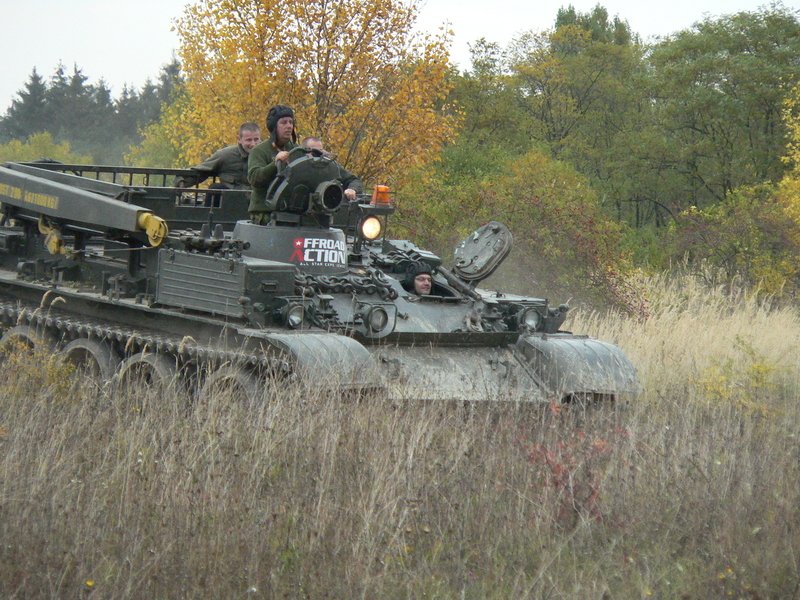 Jízda v tanku VT 55