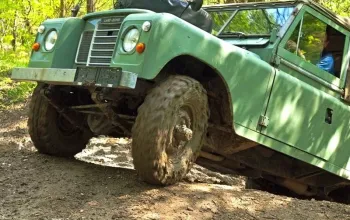 Land Rover off-road - testovací trénink