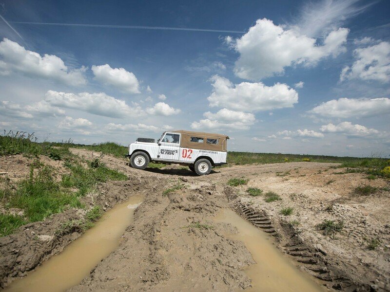 Land Rover off-road - testovací trénink