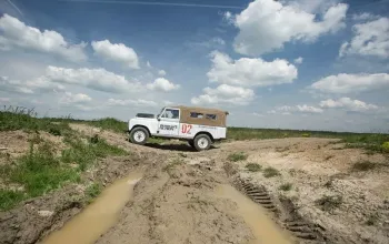 Land Rover off-road - testovací trénink