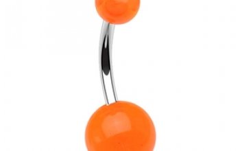 Piercing do pupíku - banánek - BA01017-B