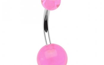Piercing do pupíku - banánek - BA01017-B
