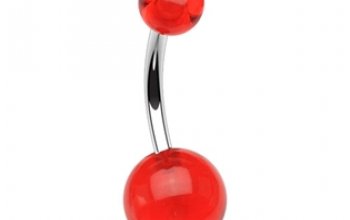Piercing do pupíku - banánek - BA01017-B