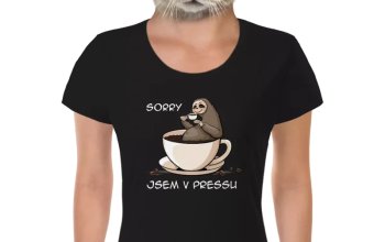 Vtipné tričko Bastard: V pressu