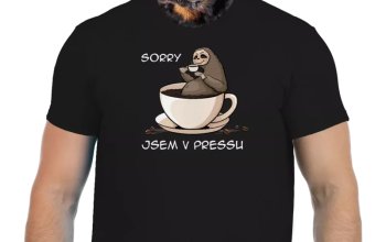 Vtipné tričko Bastard: V pressu