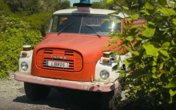 Jízda hasičským veteránem Tatra 148 v Ostravě