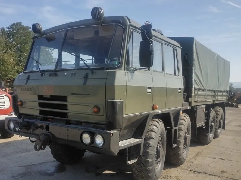 Offroad jízda legendární Tatrou 815: Ostrava