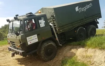 Offroad jízda legendární Tatrou 815: Ostrava