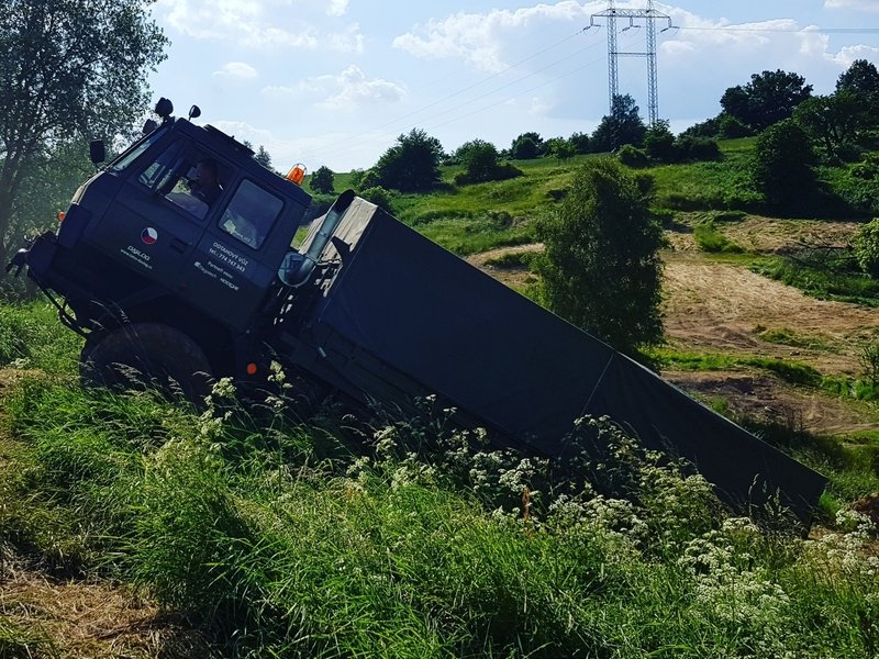 Offroad jízda legendární Tatrou 815: Ostrava