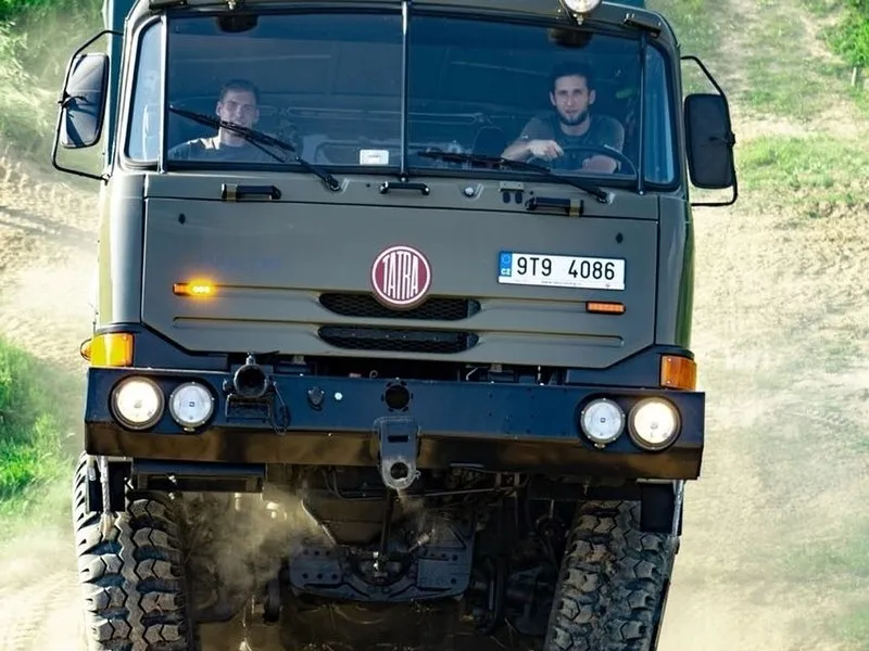 Offroad jízda legendární Tatrou 815: Ostrava