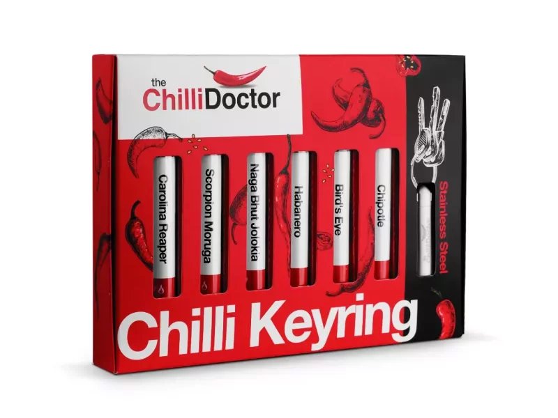 6 nejoblíbenějších chilli prášků + klíčenka