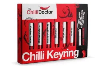 6 nejoblíbenějších chilli prášků + klíčenka