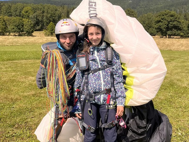 Tandem paragliding po celé ČR jako dárek