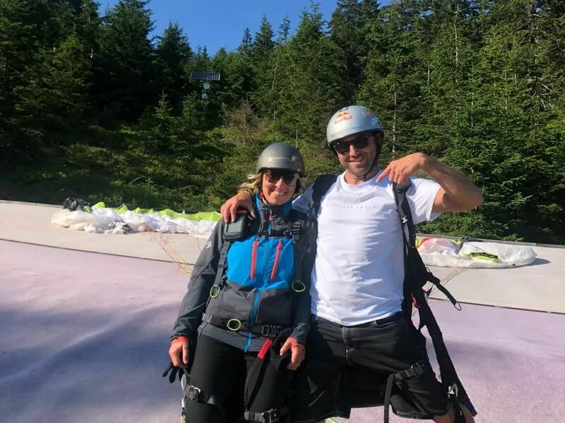 Tandem paragliding po celé ČR jako dárek