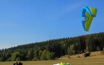 Tandem paragliding po celé ČR jako dárek