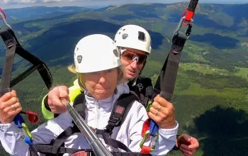 Tandem paragliding po celé ČR jako dárek