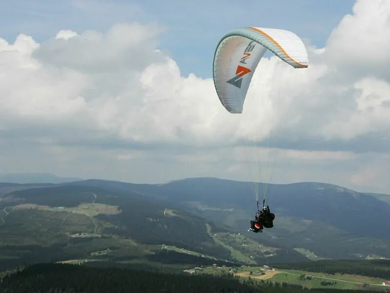 Tandem paragliding pro 2 osoby