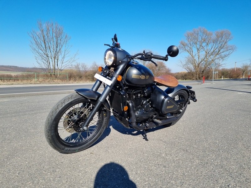 Pronájem motocyklu JAWA